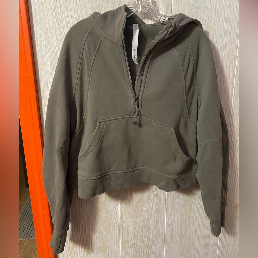 Lululemon oversized scuba grey sage